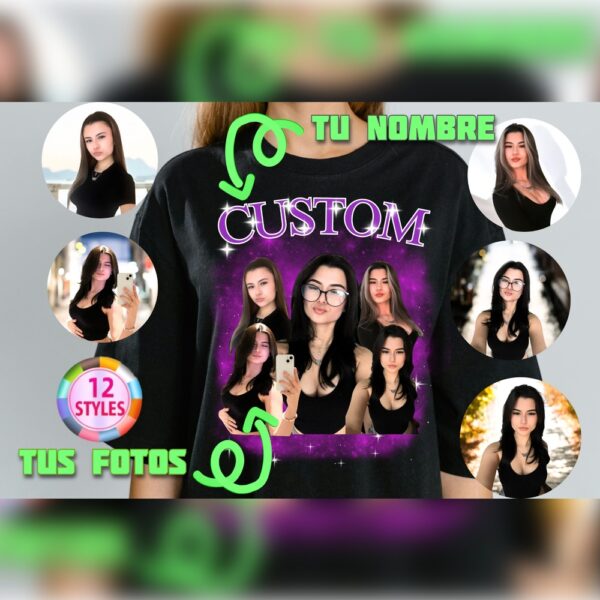 Camiseta Personalizada con Fotos