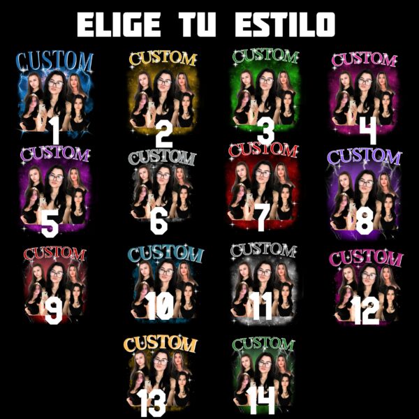 Camiseta Personalizada con Fotos